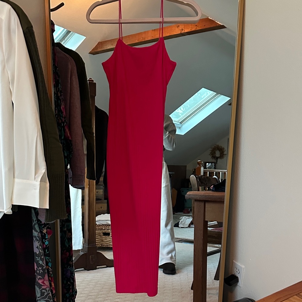 Zara Bright Pink Dress